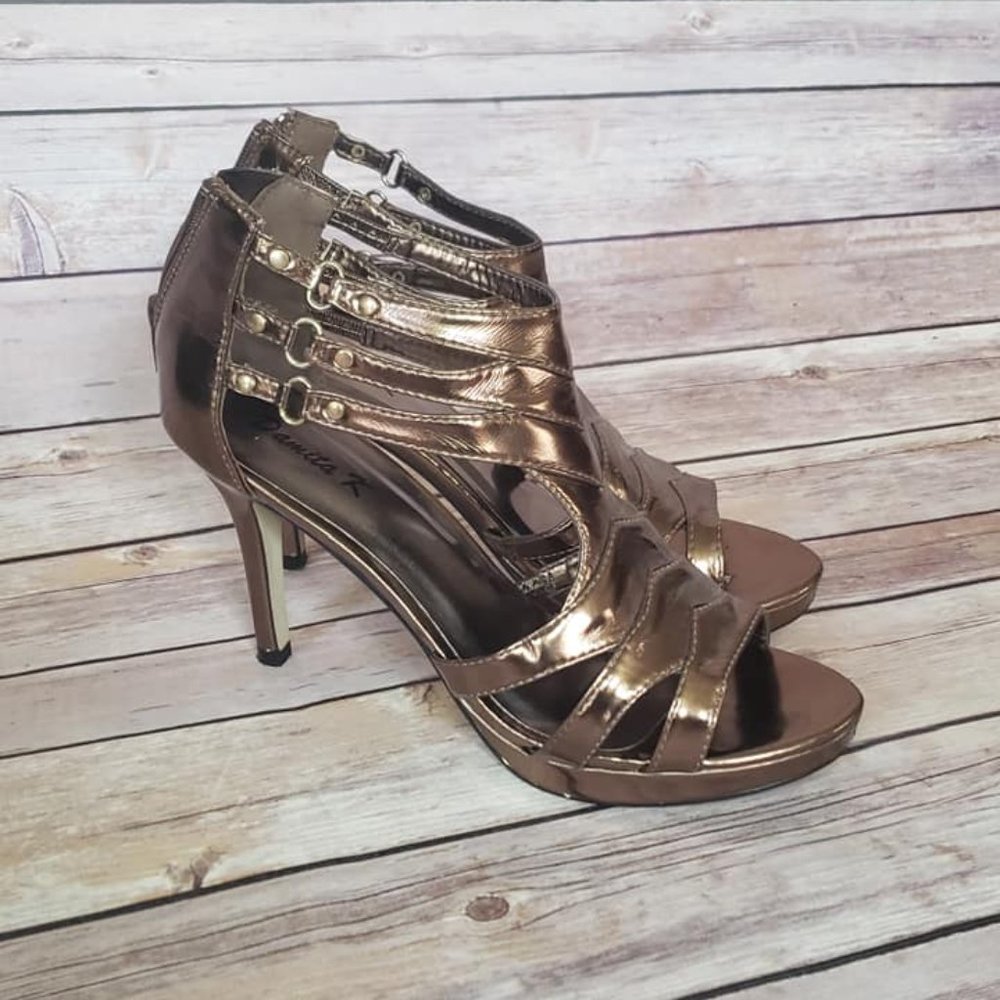Bronze heels